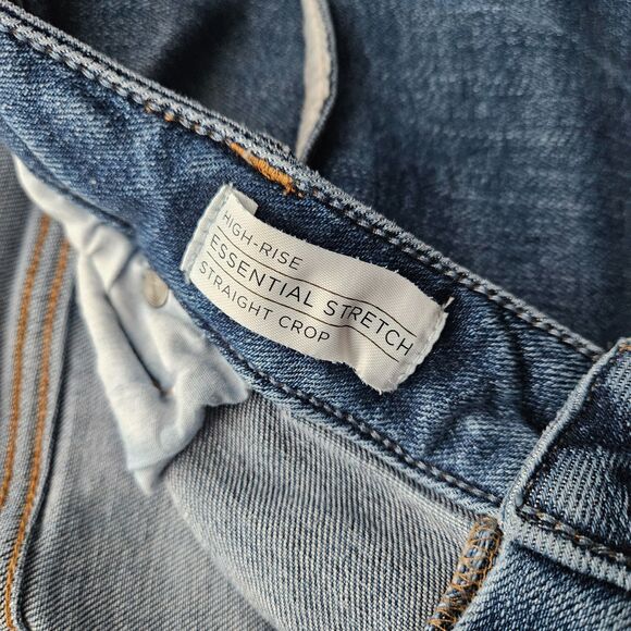 Lane Bryant High Rise Essential Stretch Straight Crop - Picture 4 of 4